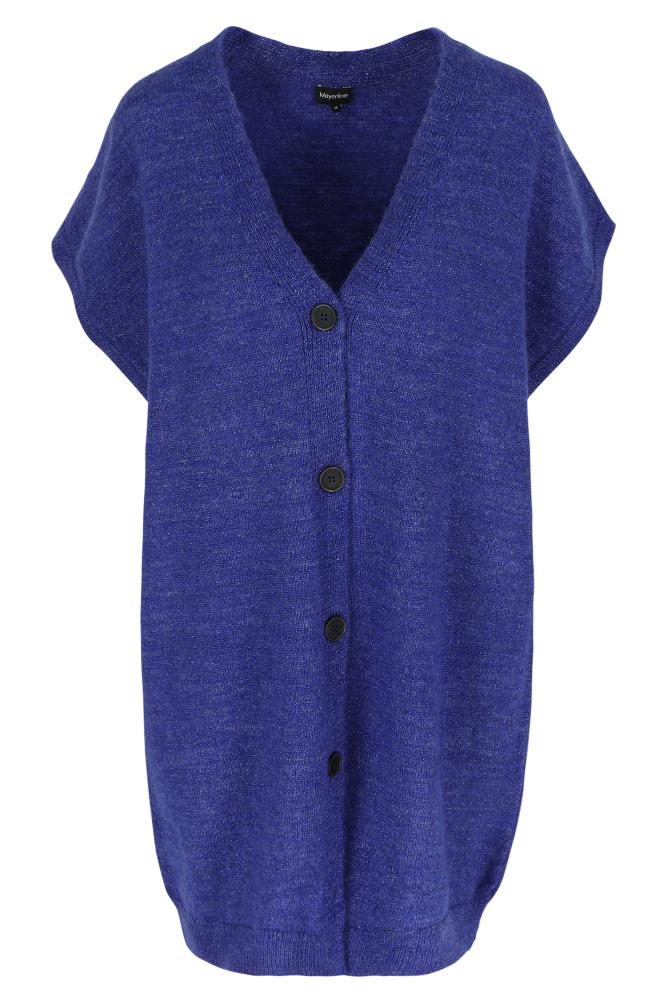 Mayerline - Gebreid Vest - Adelcia - Dazzling Blue