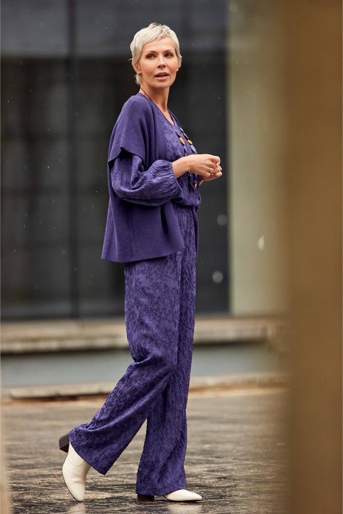 Mayerline - Gebreid Vest - Amuleta - Peacoat