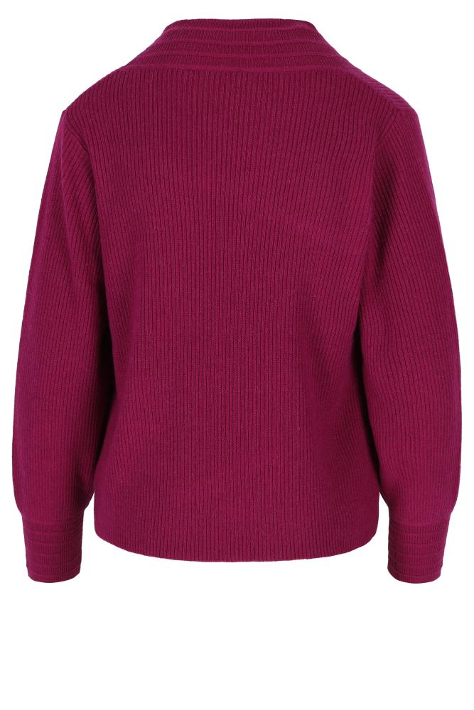 Mayerline - Gebreid Vest - Andrea - Festival Fuchsia