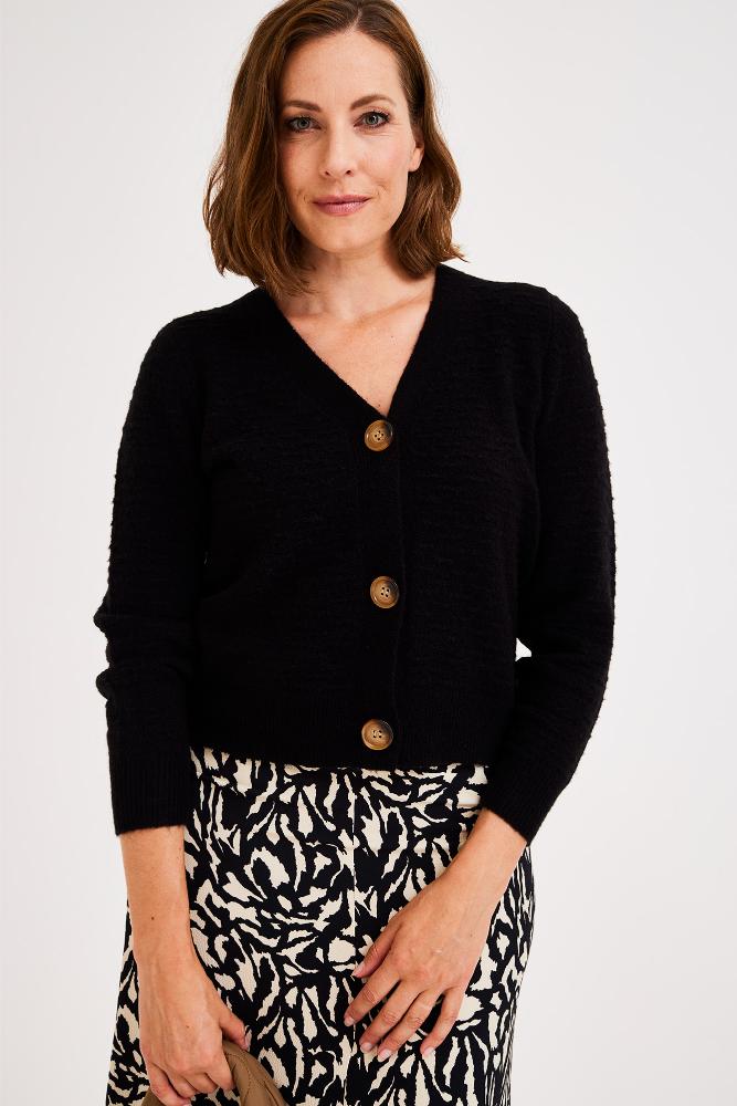 Mayerline - Gebreid Vest - Angel - Black Beauty