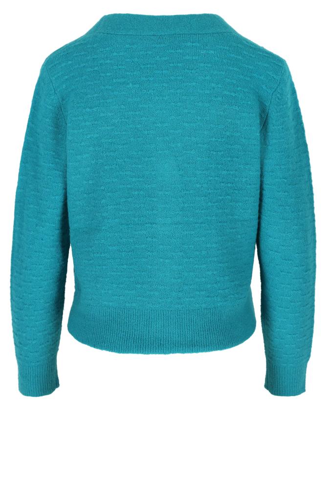 Mayerline - Gebreid Vest - Angel - Lake Blue