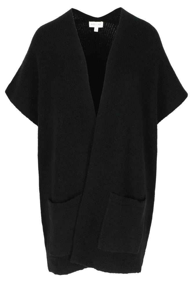 Améline - Gebreid Vest - Annemie - Black Beauty