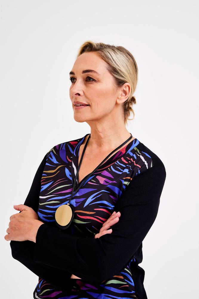 Mayerline - T-Shirt - Arabella-V - Black Beauty