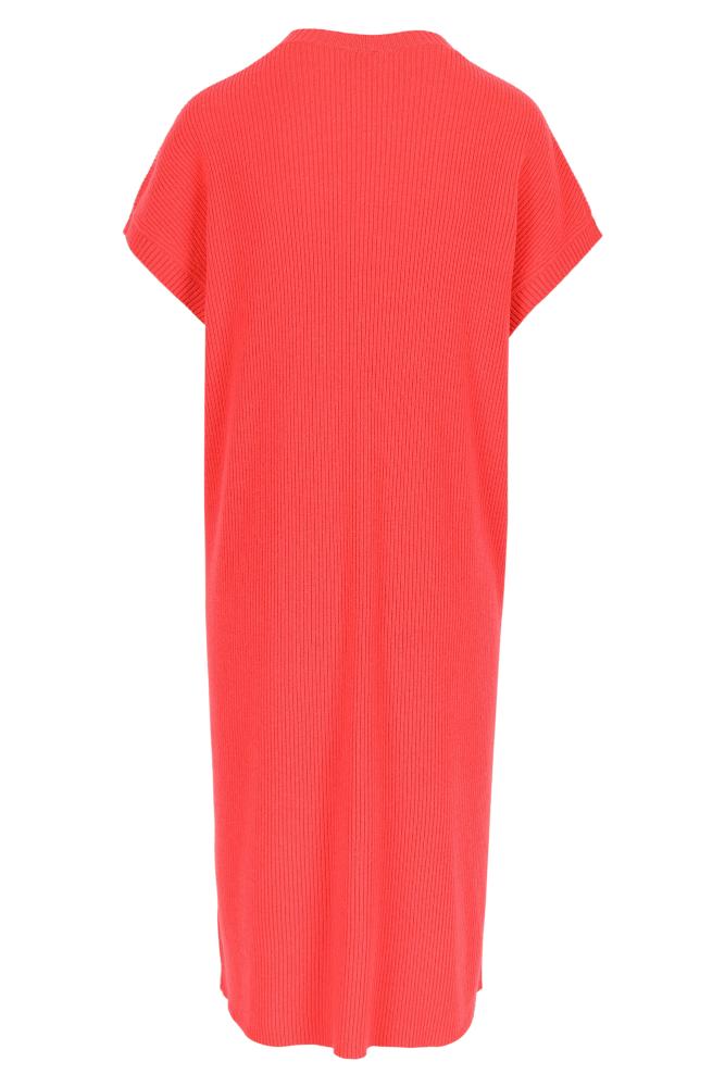 Améline - Gebreid Vest - Athena1 - Hybiscus Flash