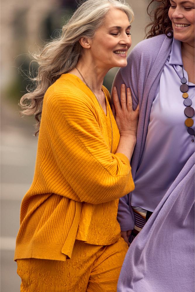 Mayerline - Gebreid Vest - Axelle - Symphonic Sunset