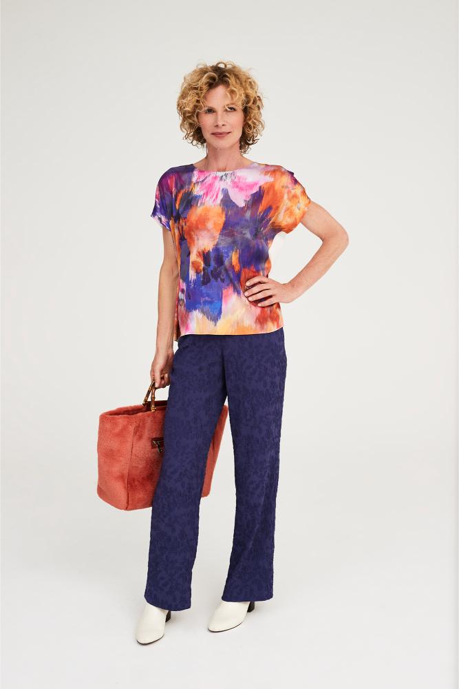 Mayerline - Broek - Carmina - Peacoat