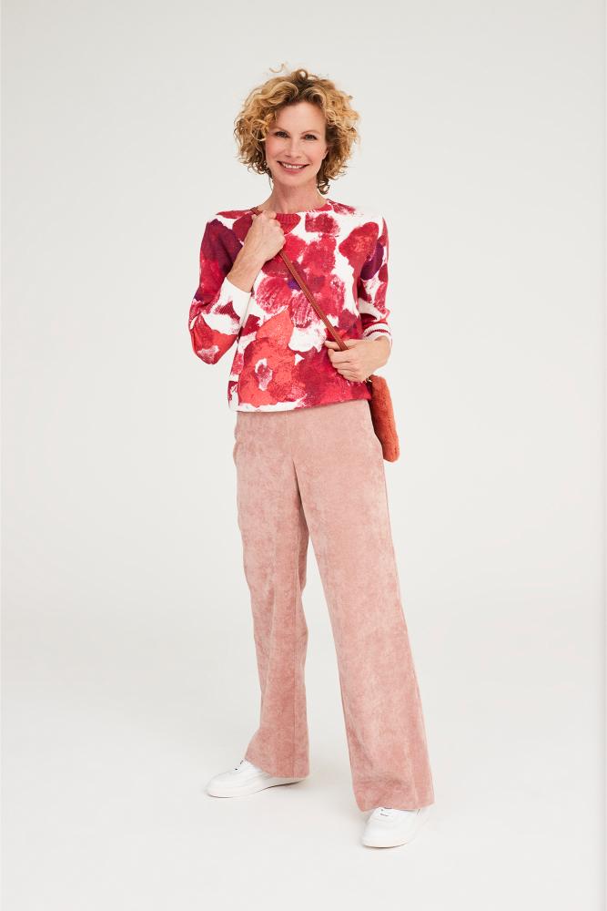 Améline - Broek - Carolina - Bleached Mauve