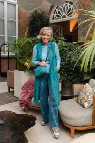 Améline - Jerseybroek - Coco - Lapis