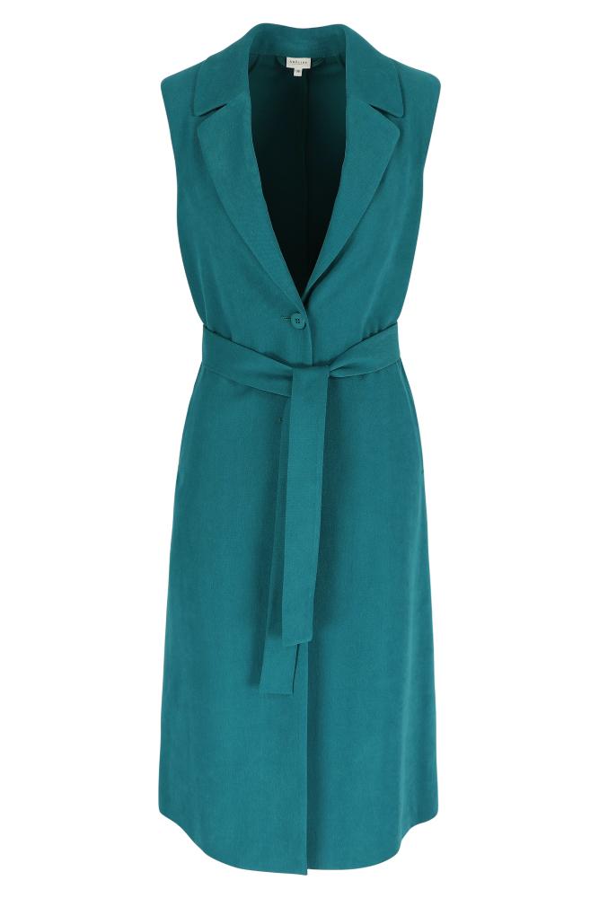 Améline - Mouwloze Blazer - Dotty - Ocean Depths