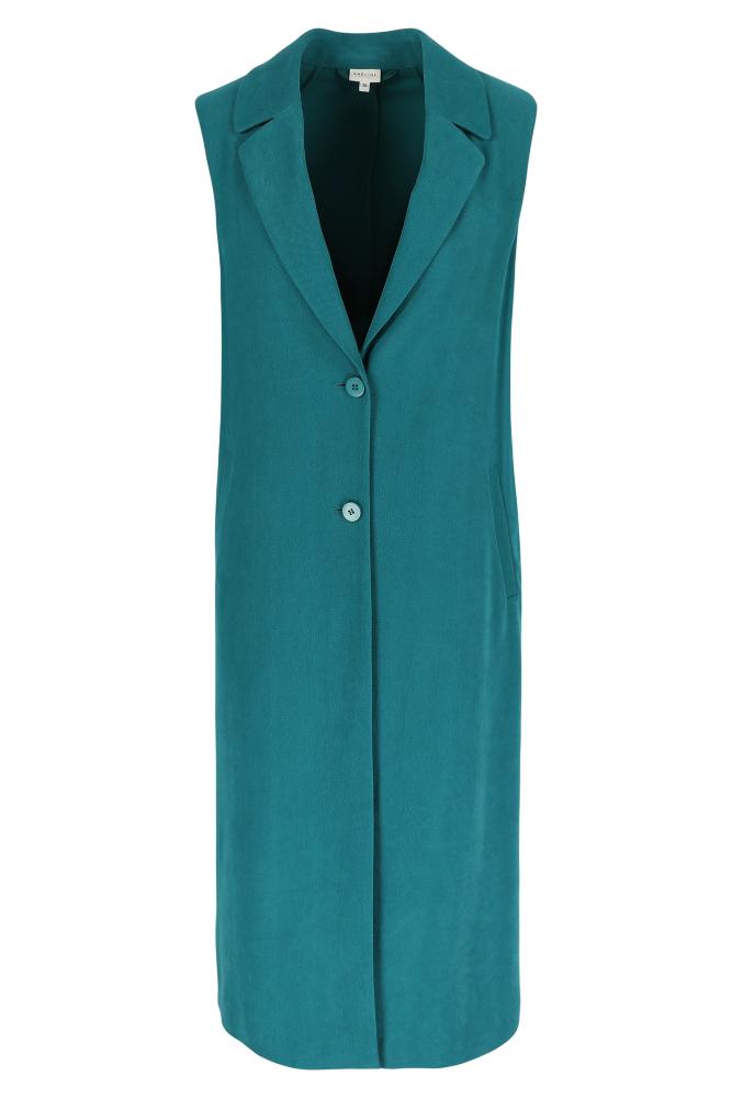Améline - Mouwloze Blazer - Dotty - Ocean Depths