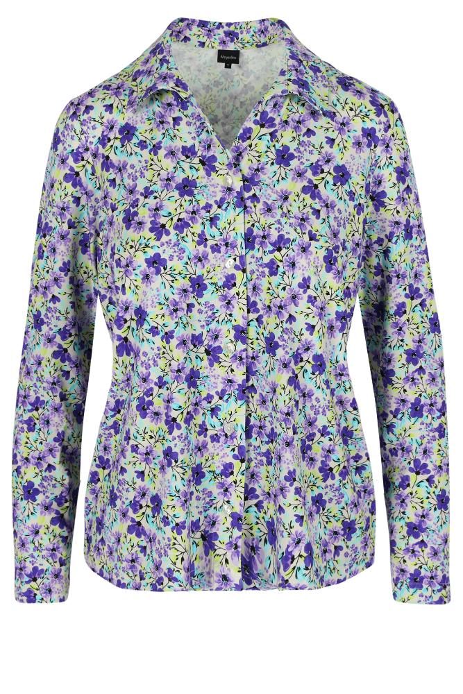 Mayerline - Jersey Blouse - Jackie - Blue Atoll