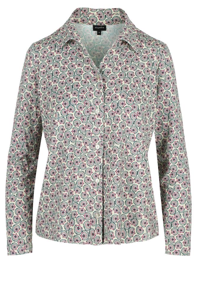 Mayerline - Jersey Blouse - Jackie - Cadmium Green