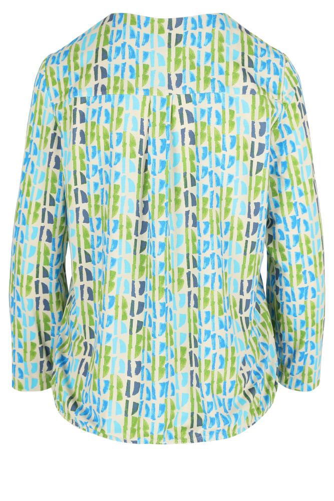 Mayerline - Jersey Blouse - Jedo - Blue Atoll