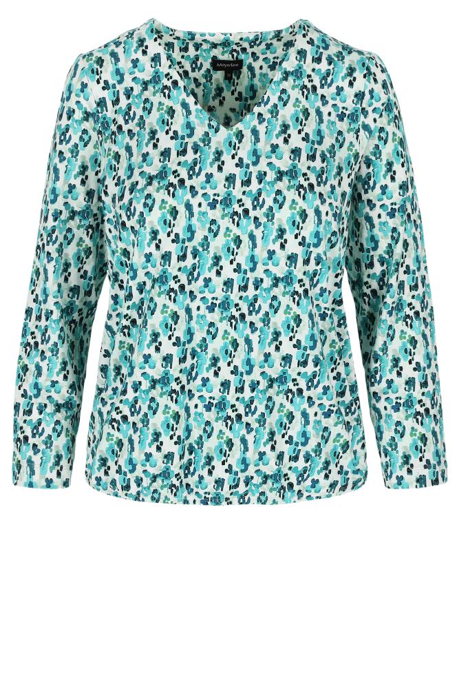 Mayerline - Jersey Blouse - Jedo - Lake Blue