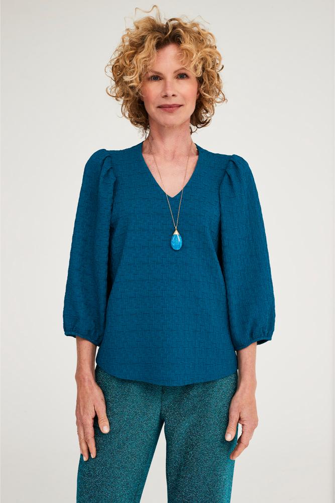 Mayerline - Blouse - Jiano - Ocean Depths