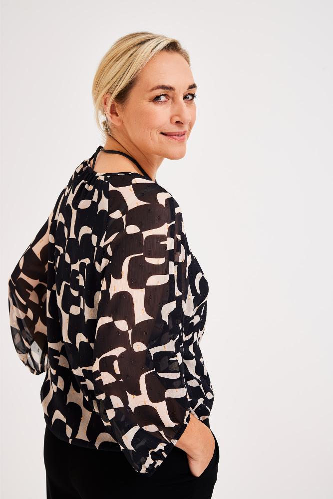 Mayerline - Blouse - Jolet - Black Beauty