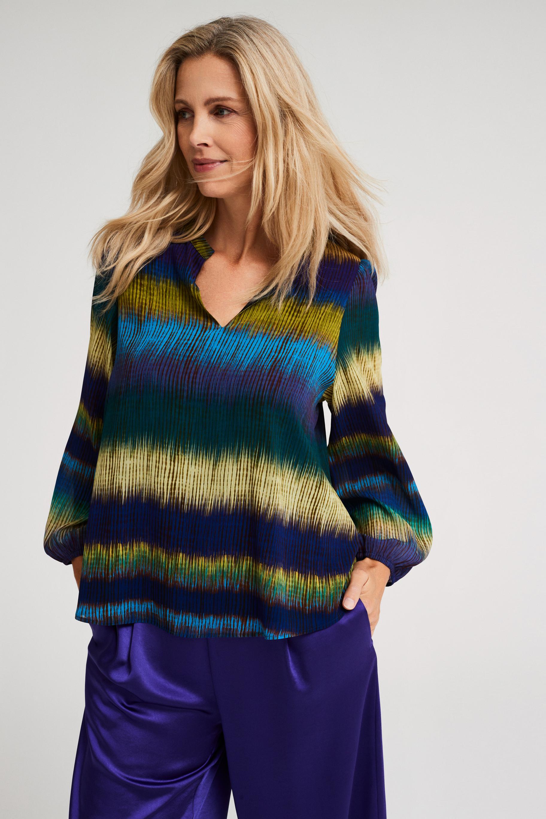 Améline - Blouse - Juselia - Royal Blue