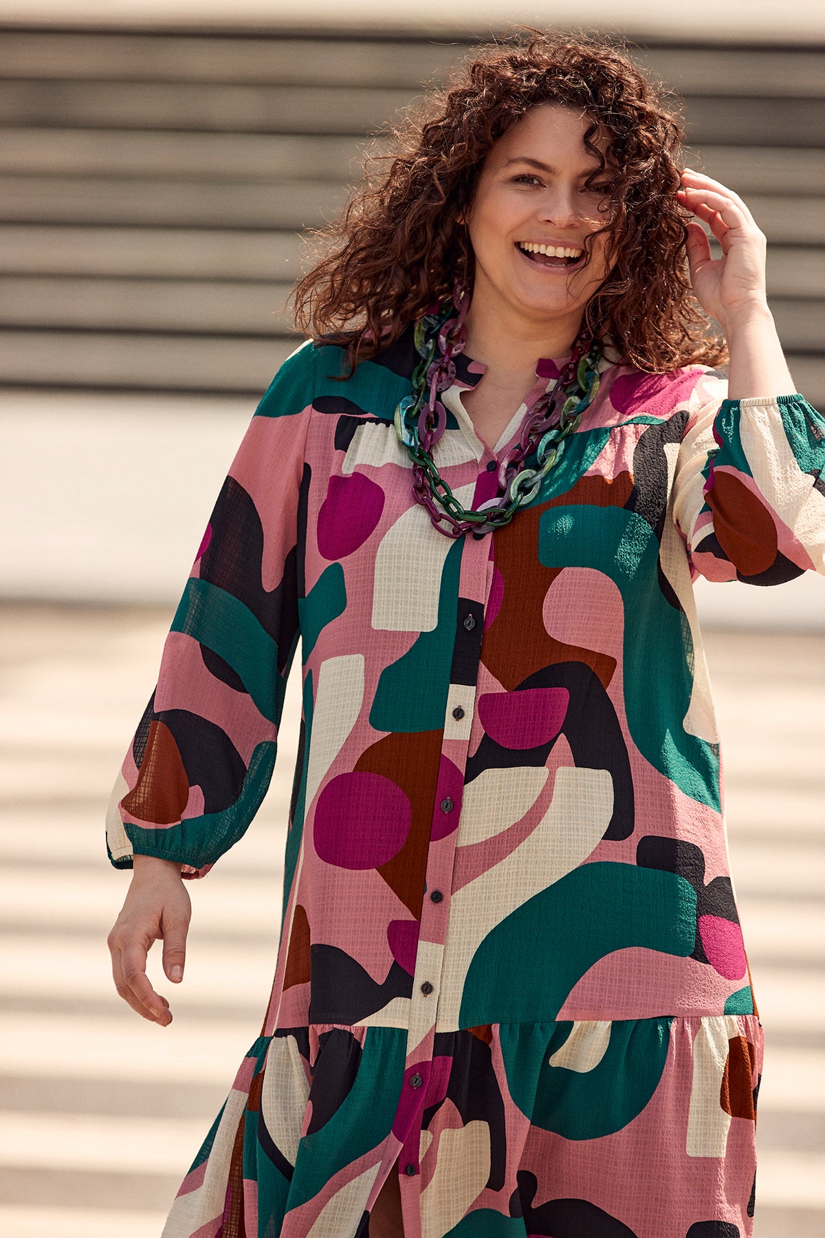 Mayerline - Jurk - Rambu - Cadmium Green