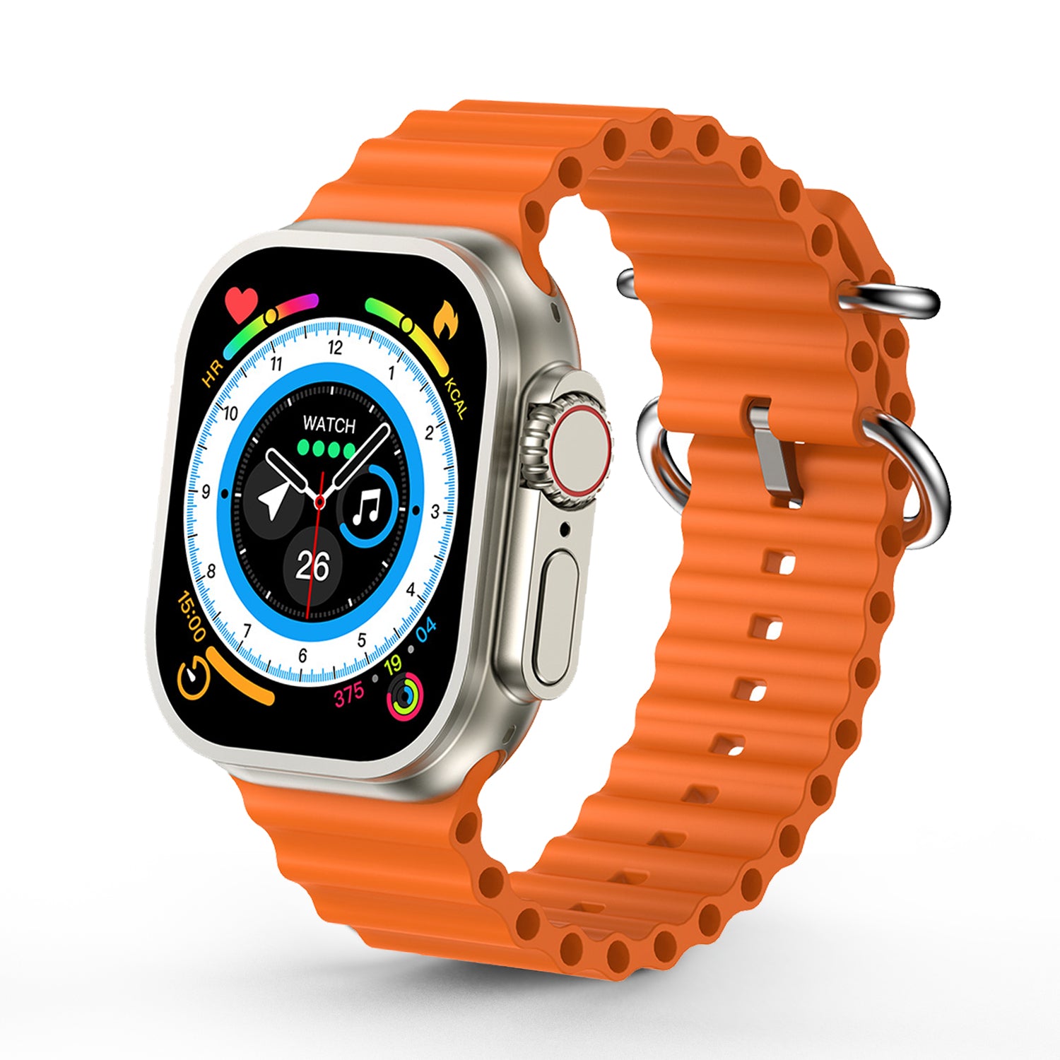 Multifunctionele Bluetooth Smartwatch - Oranje