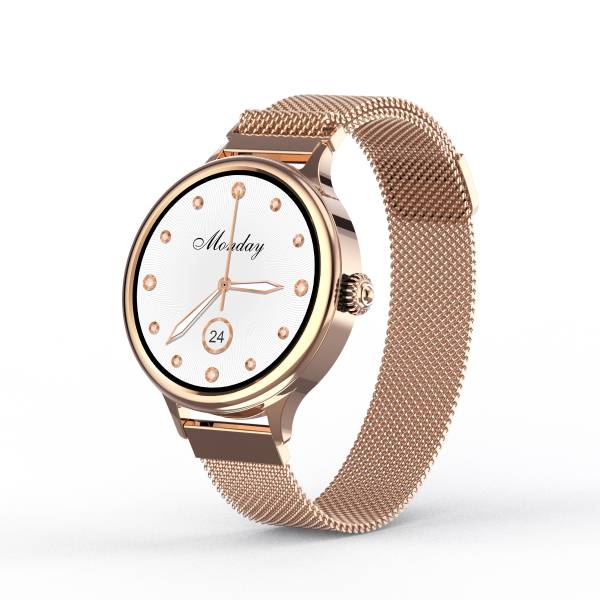 Montre Connectee  Multifonctions - Or