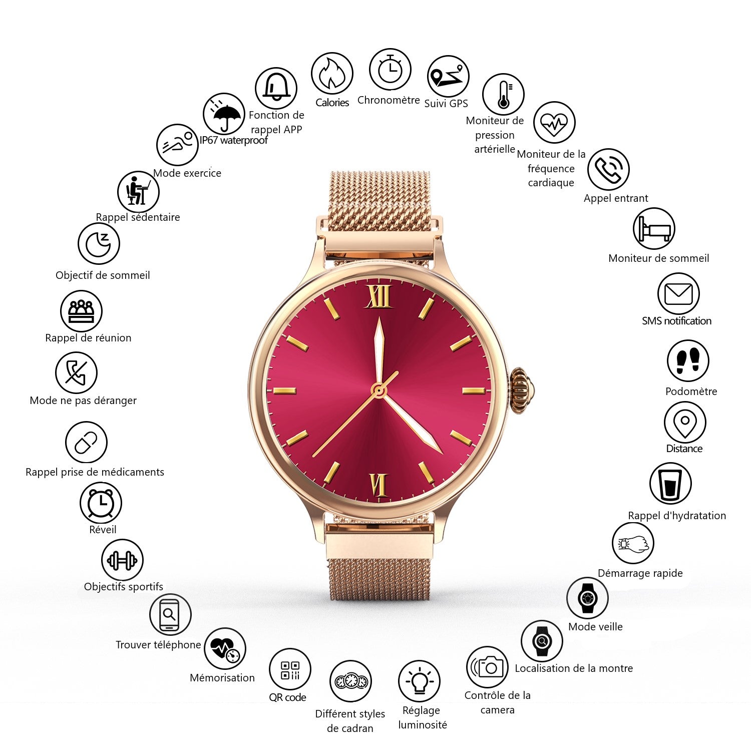 Multifunctionele Smartwatch - Of