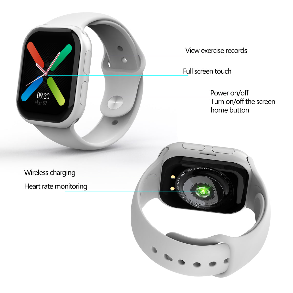 Multifunctionele Smartwatch - Wit