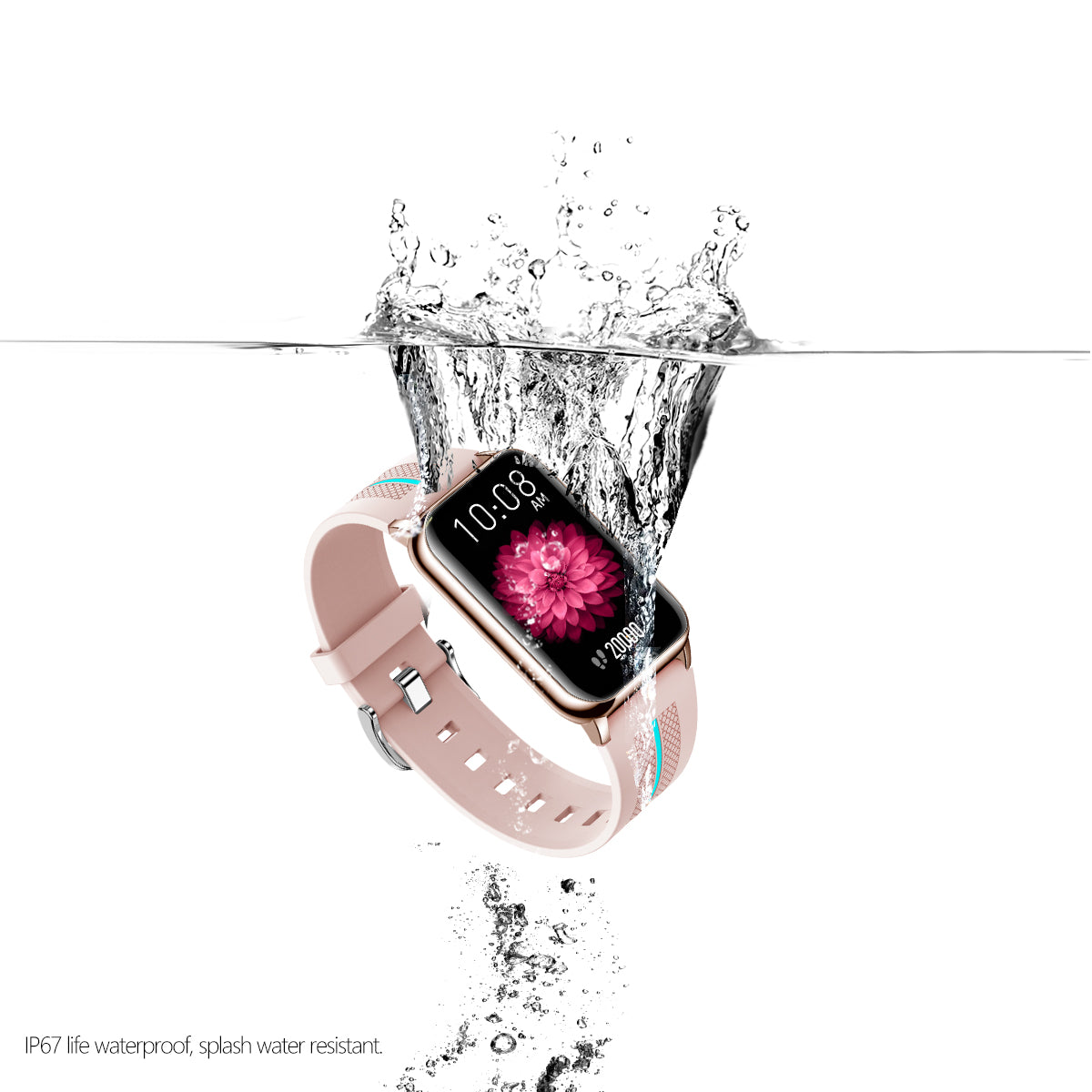 Multifunctioneel Horloge - Roos