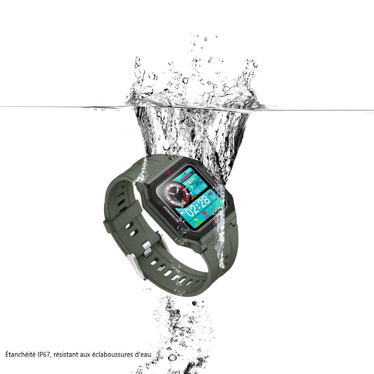 Multifunctioneel Horloge - Groen