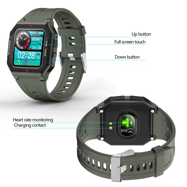 Multifunctioneel Horloge - Groen
