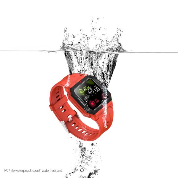 Multifunctioneel Horloge - Rood