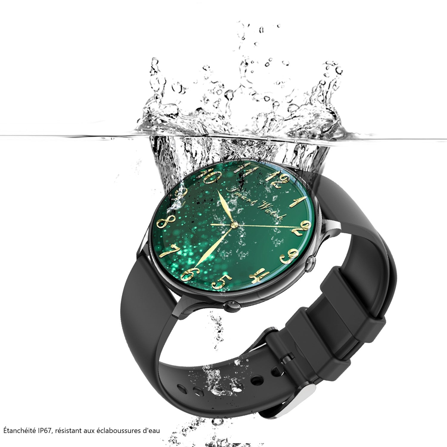 Multifunctioneel Horloge - Zwart