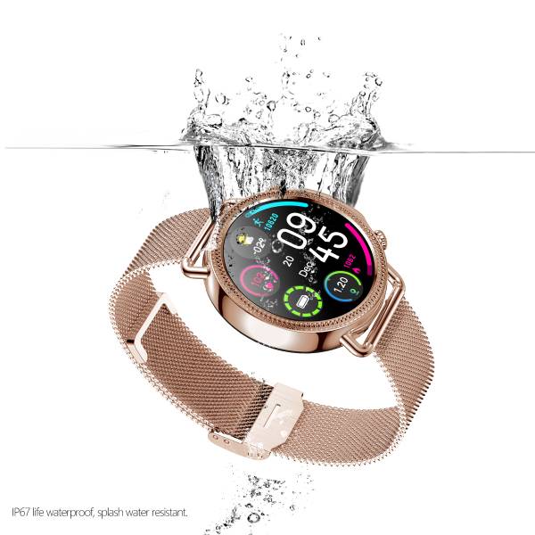 Multifunctioneel Horloge - Roos
