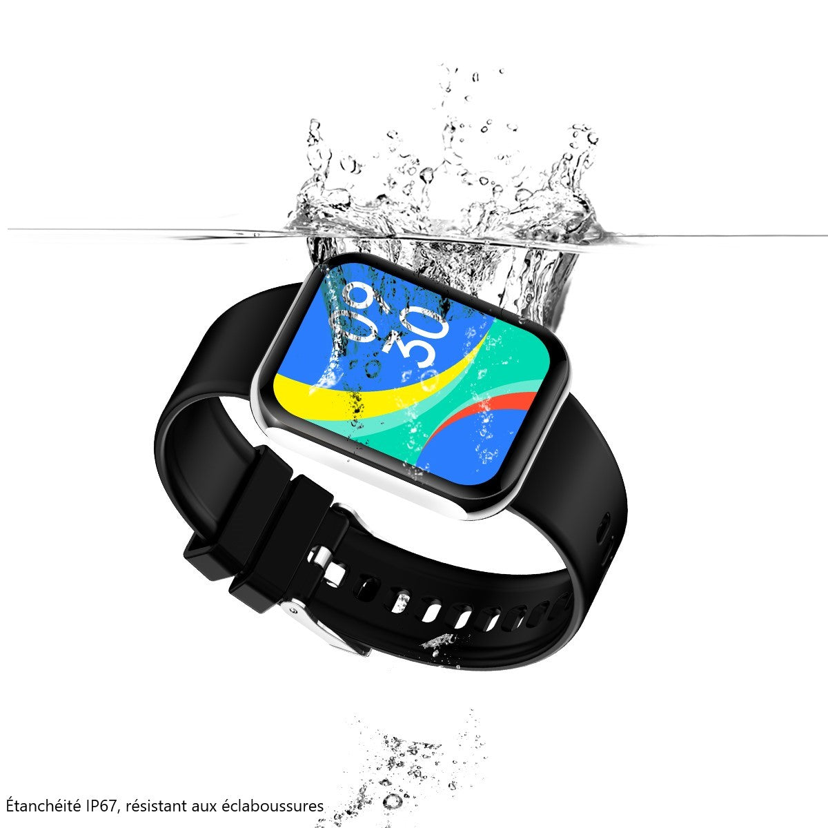 Multifunctioneel Horloge - Zwart