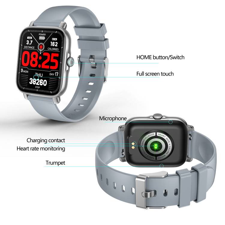 Multifunctioneel Horloge - Grijs