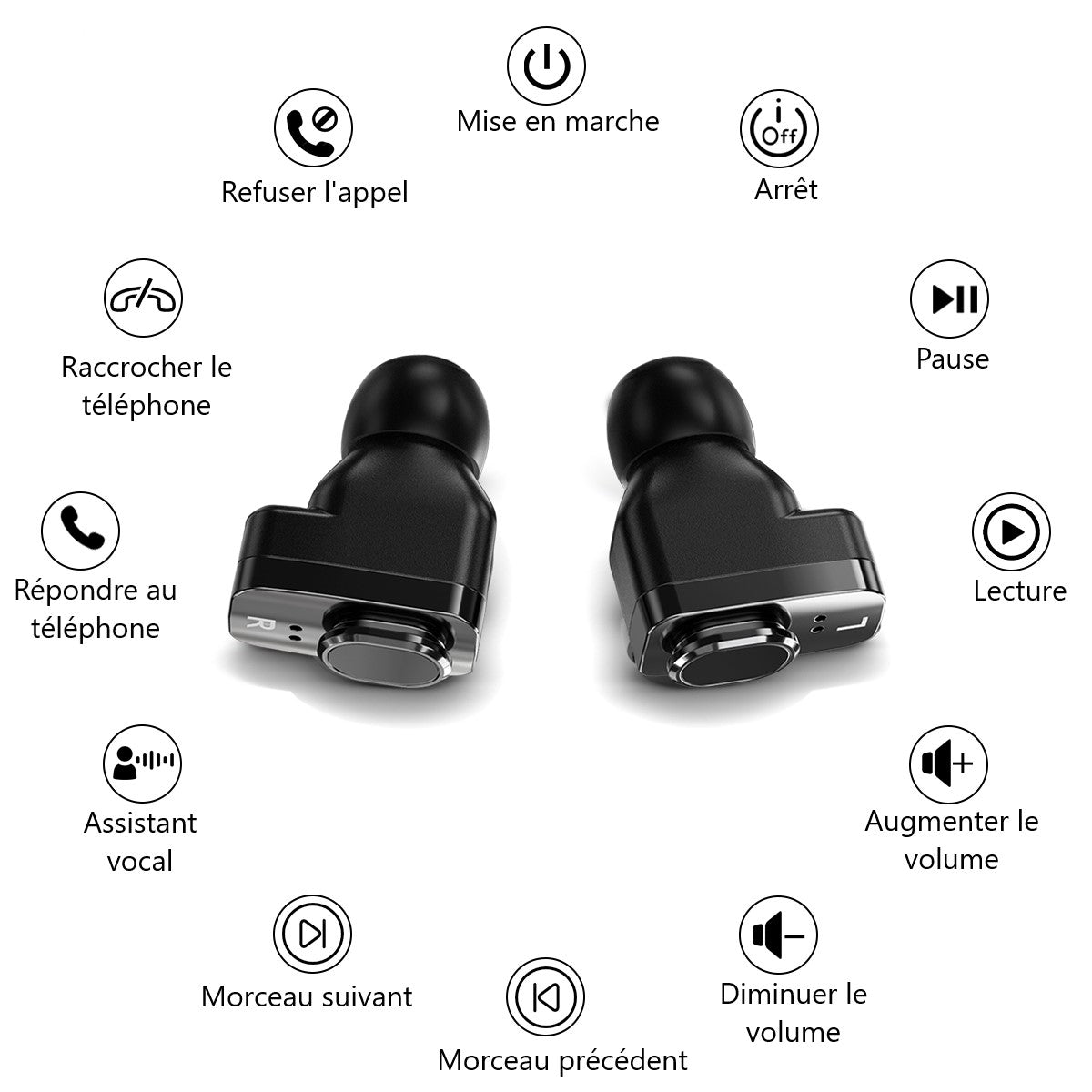 Multifunctionele Smartwatch - Zwart