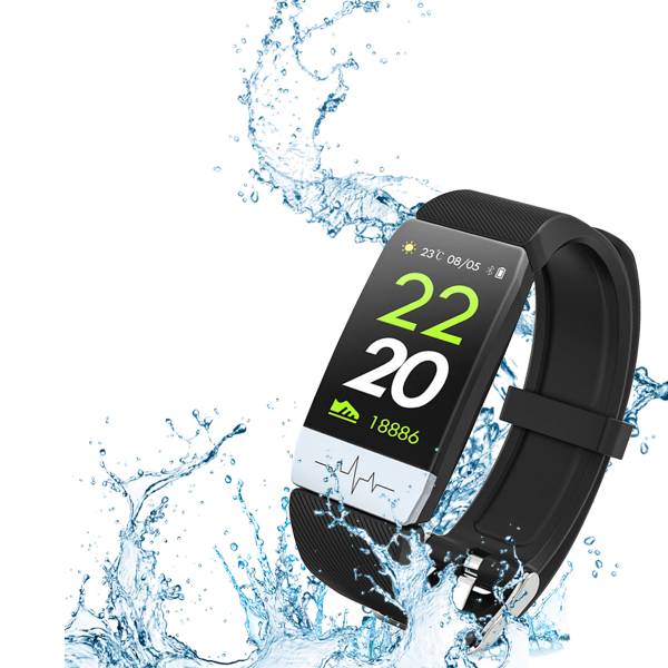 Multisport Horloge Compatibel Ios&Android - Zwart