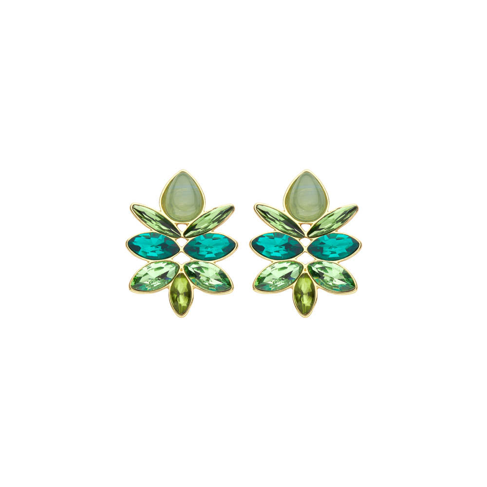 Boucles D'Oreilles - Xelena Vert