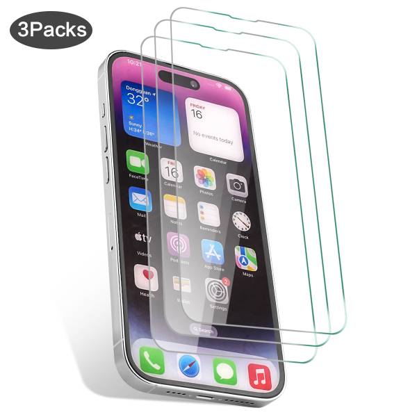 Pakket Van 3 Gehard Glas - Transparant