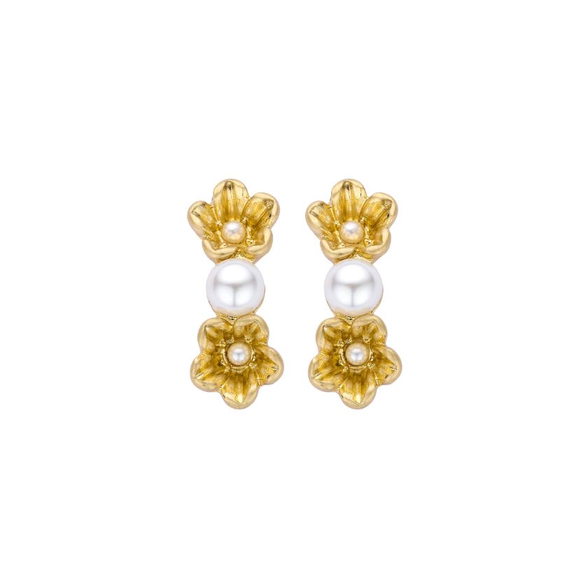 Boucles D'Oreilles - Xob59 Oorbellen Goudkleurig