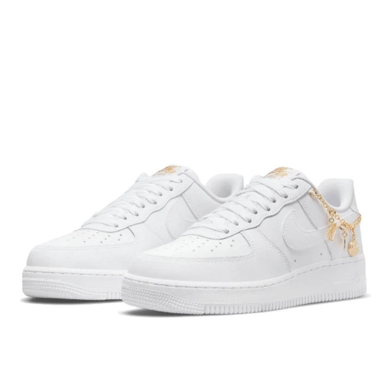 Nike - Air Force 1 Low Lx Lucky Charms White (W) - White/White-Metallic Gold-Flat Gold