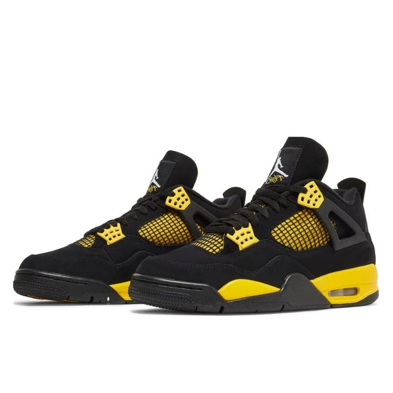 Air Jordan - Air Jordan 4 Retro Thunder (2023) - Black/Tour Yellow