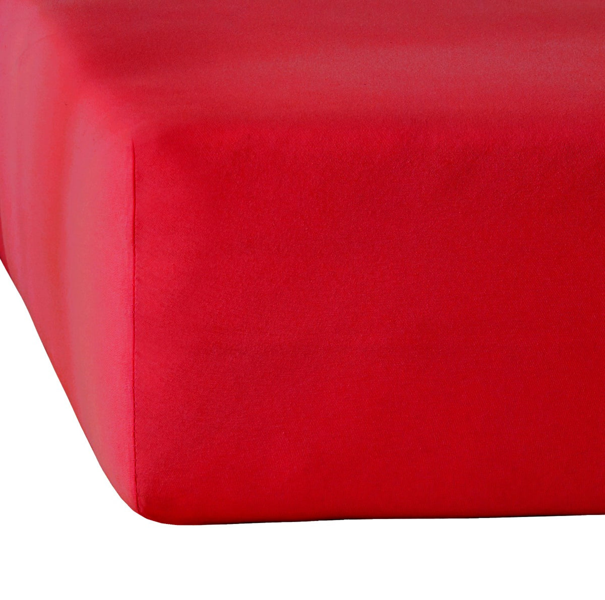 Hoeslaken Alina Deep Red