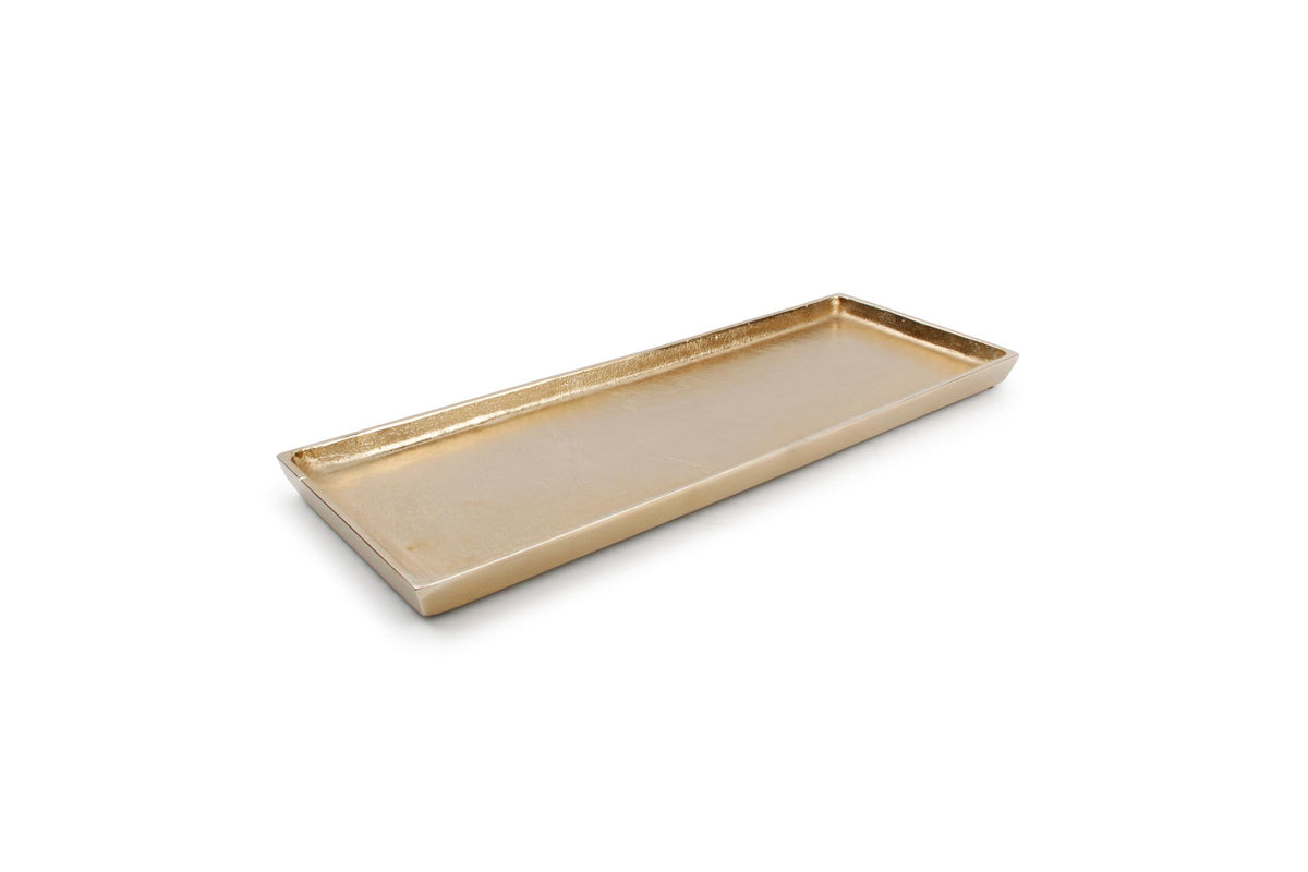 S&P - Decorative dish 37x14cm gold Charm