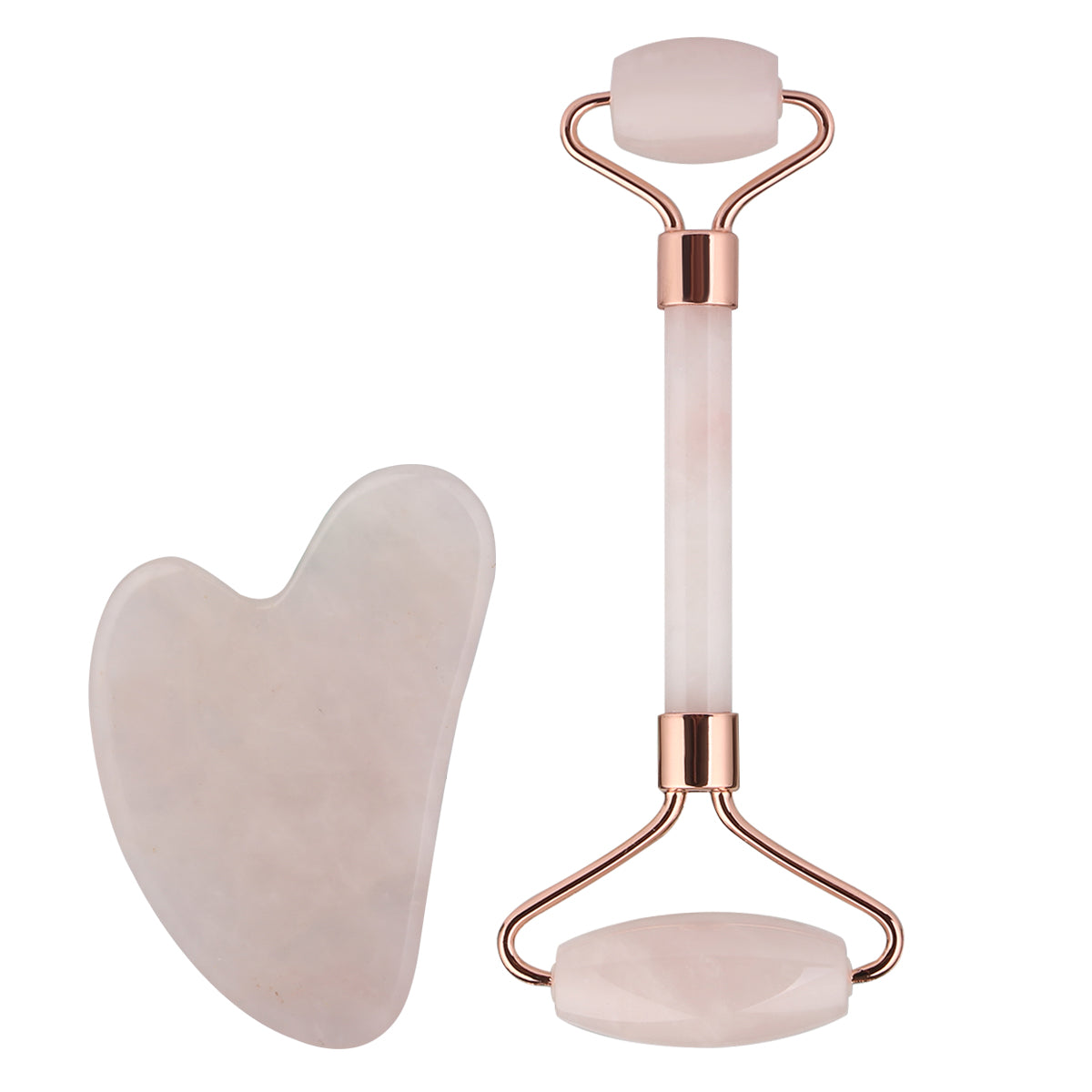 Jaderoller En Gua Sha - Roze