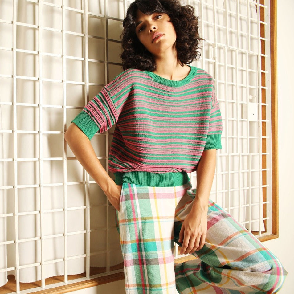 Pantalon - Mira - Island Green