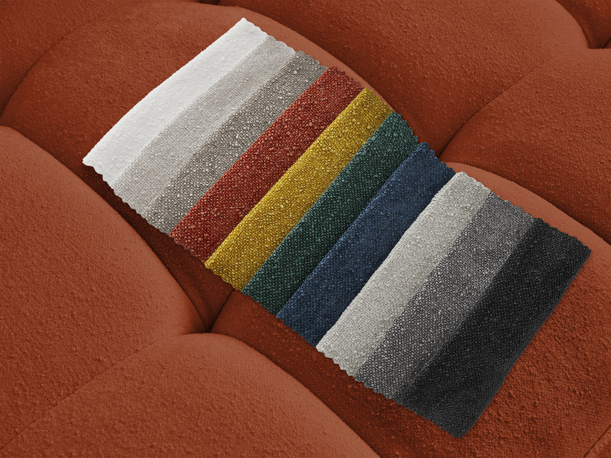 Vaste hoekbank ANIS met textuurstof