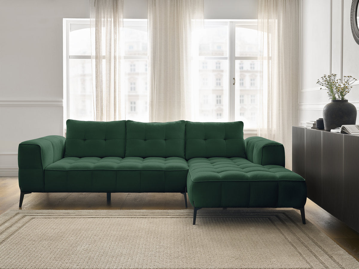 Vaste hoekbank ANIS met textuurstof