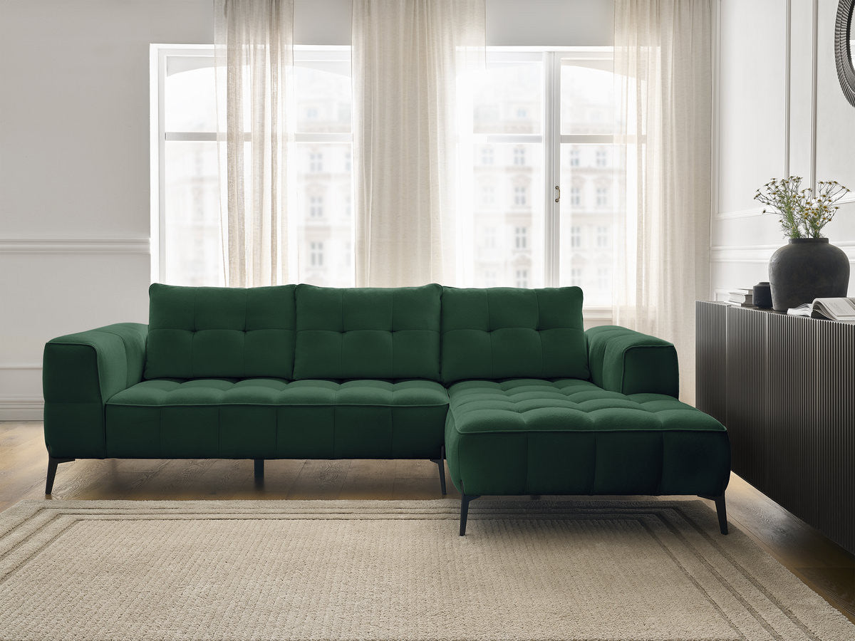 Vaste hoekbank ANIS met textuurstof