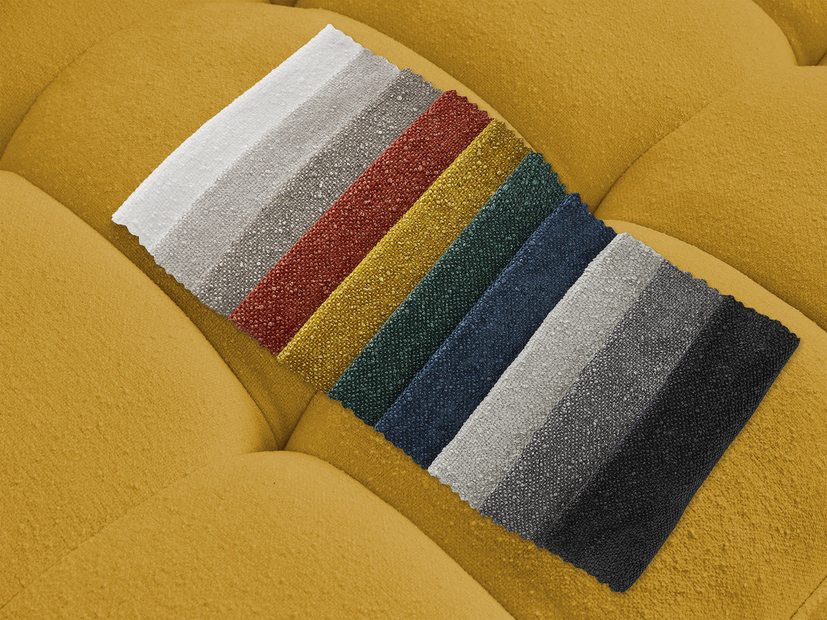 Vaste hoekbank ANIS met textuurstof