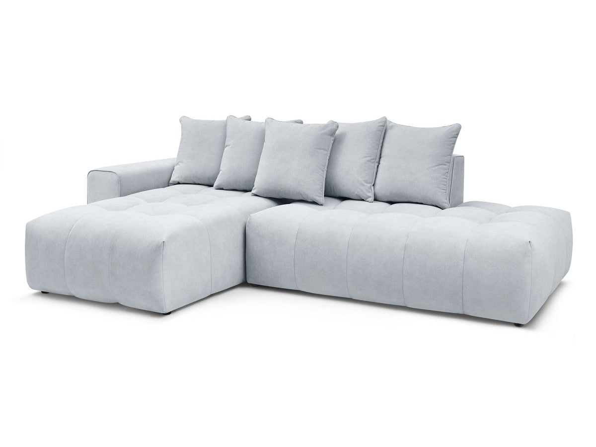 Vaste hoekbank MONT-BLANC fluweel